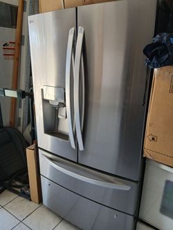 LG 28 cf refrigerador dual ice maker NEW
