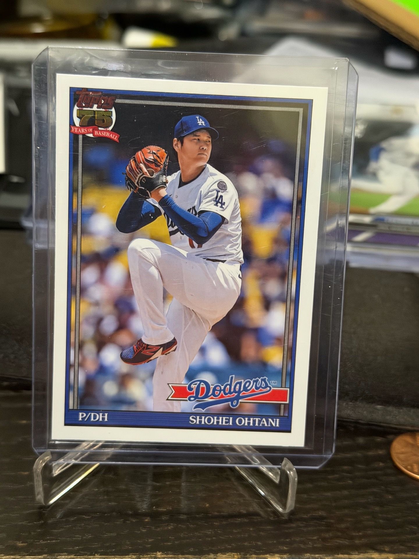 Topps 2026 Series 1 75th Anniv Shohei Ohtani Dodgers 1991 Insert