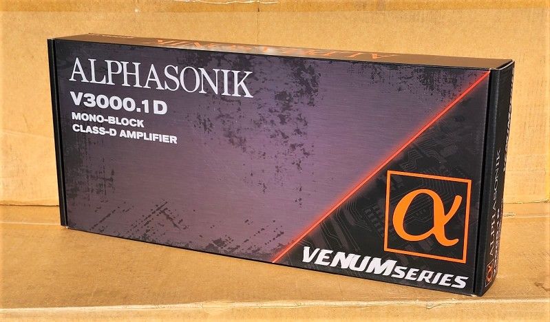 Alphasonik V3000.1D Mono Power Amplifier Subwoofer System 6000 Watts Venum 🚨 Payment Options Available 🚨 No Credit Needed 🚨 