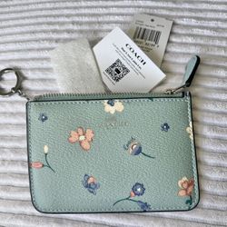 Coach Mystical Flowers Pouch