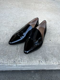 Womens Calvin Klein Elin Pointed Toe Loafer Flats Black 6 US for Sale in Suwanee GA OfferUp