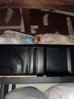 Custom tool box for inside under seat truck