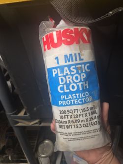 Plastic drop