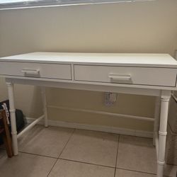 Target White Vanity Desk 