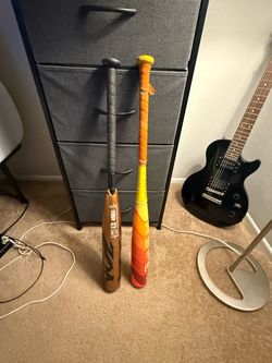 Two Used Baseball Bats