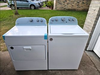 2024 whirlpool Washer And Dryer Electric Set