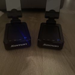 JTEMAN Bluetooth Speaker Phone Stand with Power Bank,Portable Foldable Charging Speaker...