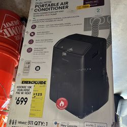 Hisense DUAL HOSE PORTABLE AIR CONDITIONER With 4 Modes