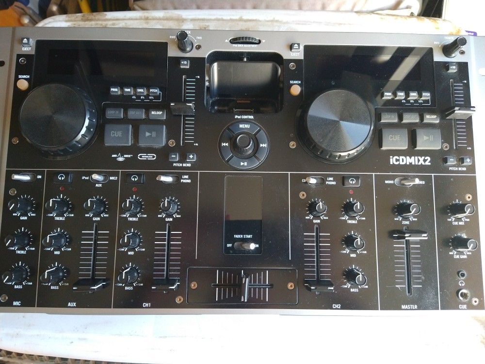 Numark ICDMIX2 Dual CD Performance System