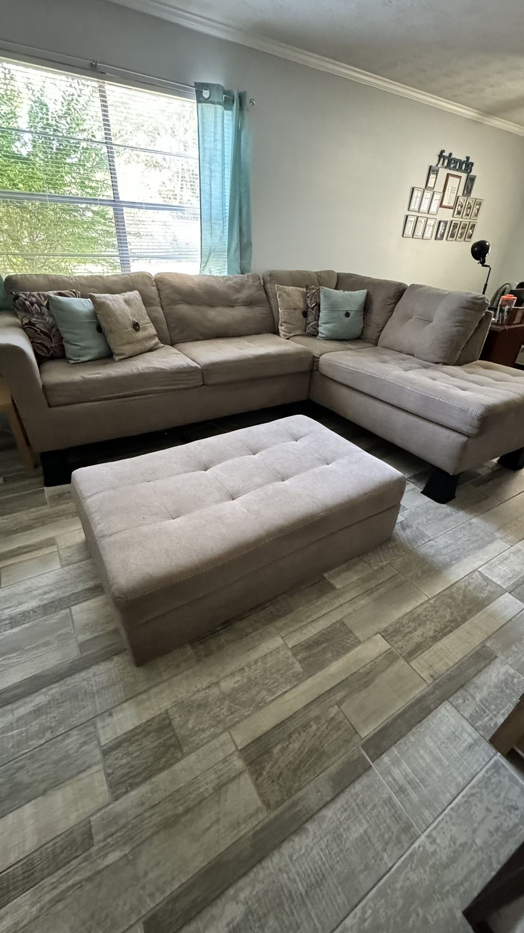 Sections Sofa Beige/Tan