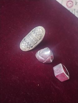 Sterling Silver Plated Sz7