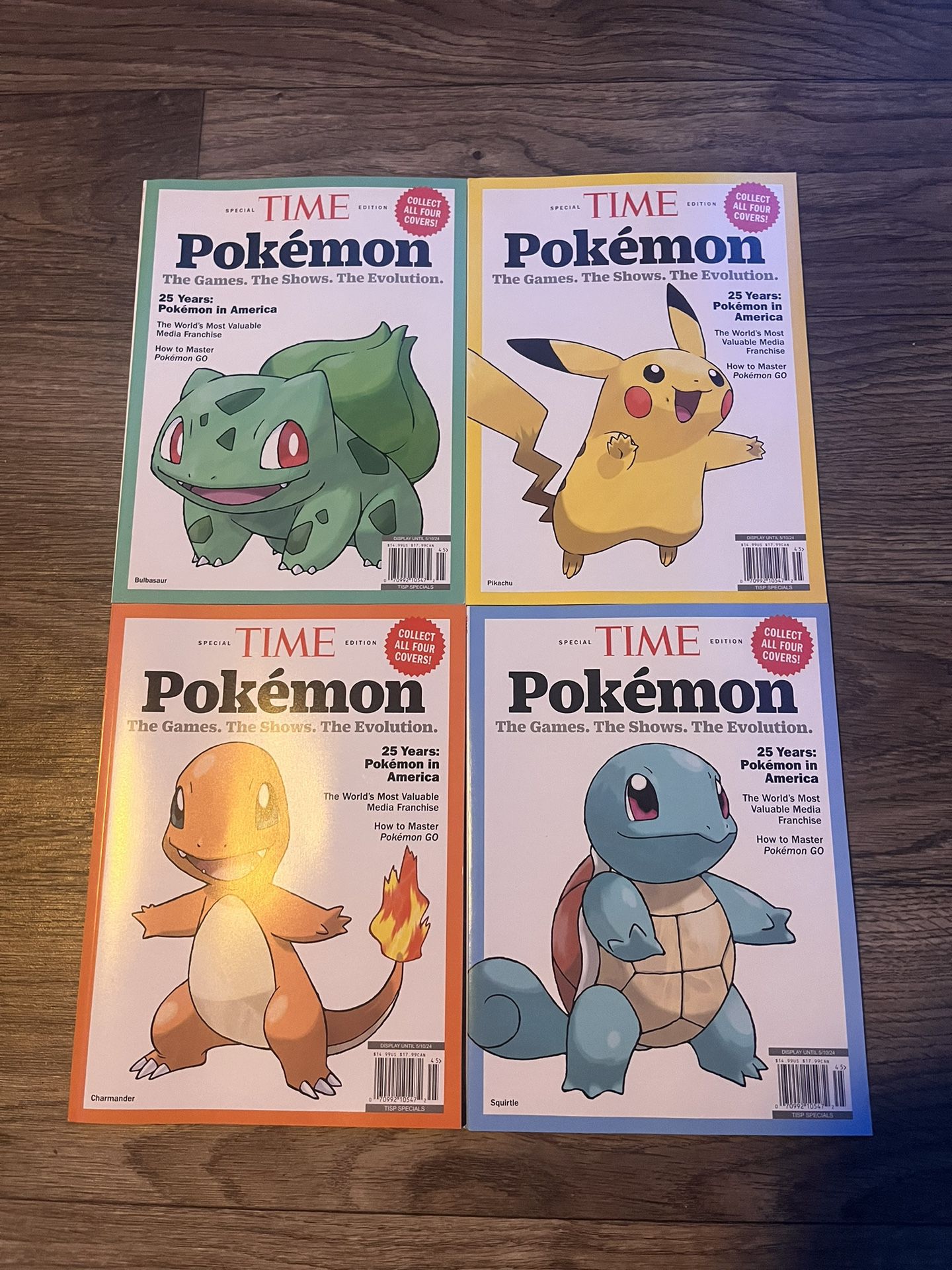 Pokémon Time Magazines