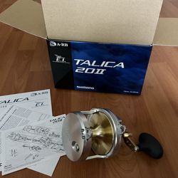 Shimano Talica 20 II Two Speed Reel for Sale in Los Angeles, CA - OfferUp