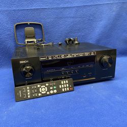 Denon AVR-S530BT AV Streaming Bluetooth Receiver W/Remote 11047590