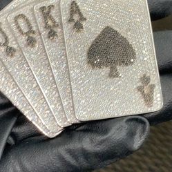 925 Silver With Moissanite  Diamond Pendant 