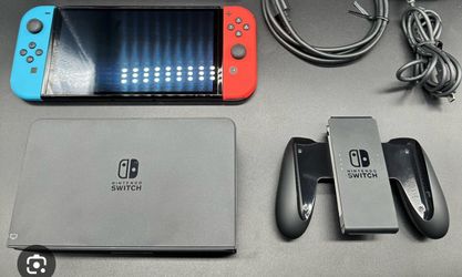nintendo switch oled 128GB in like new condition