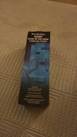 Glow in the dark tumbling tower ( contains water in them )