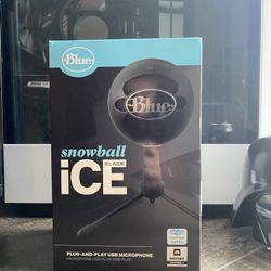Blue Snowball Black Ice Mic