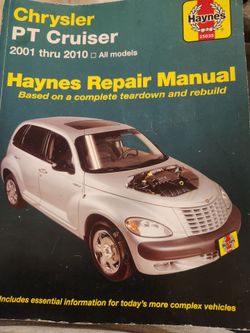 Haynes repair manual for pt cruiser