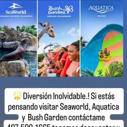 Ticket para Parques Temáticos