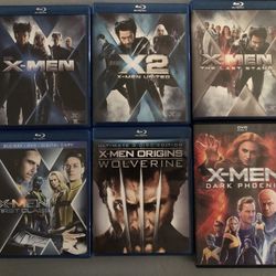 X-Men Bluray DVD 
