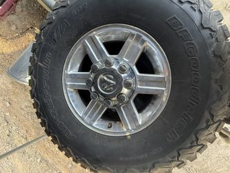 Ram 2500 wheels BFG KO2