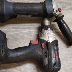 Bosch Battery Operated Hand Grinder Bosch DDH183-01 18V Brushless Brute Tough 1/2" Drill/Driver Kit - Black/Blue