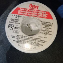SAFE FLO LEAD FREE SOLDER $5