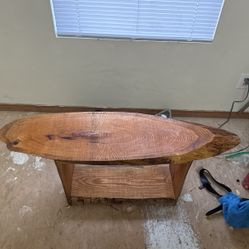 Live edge Oak Table 