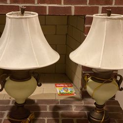 Metal Accent Lamp Set 