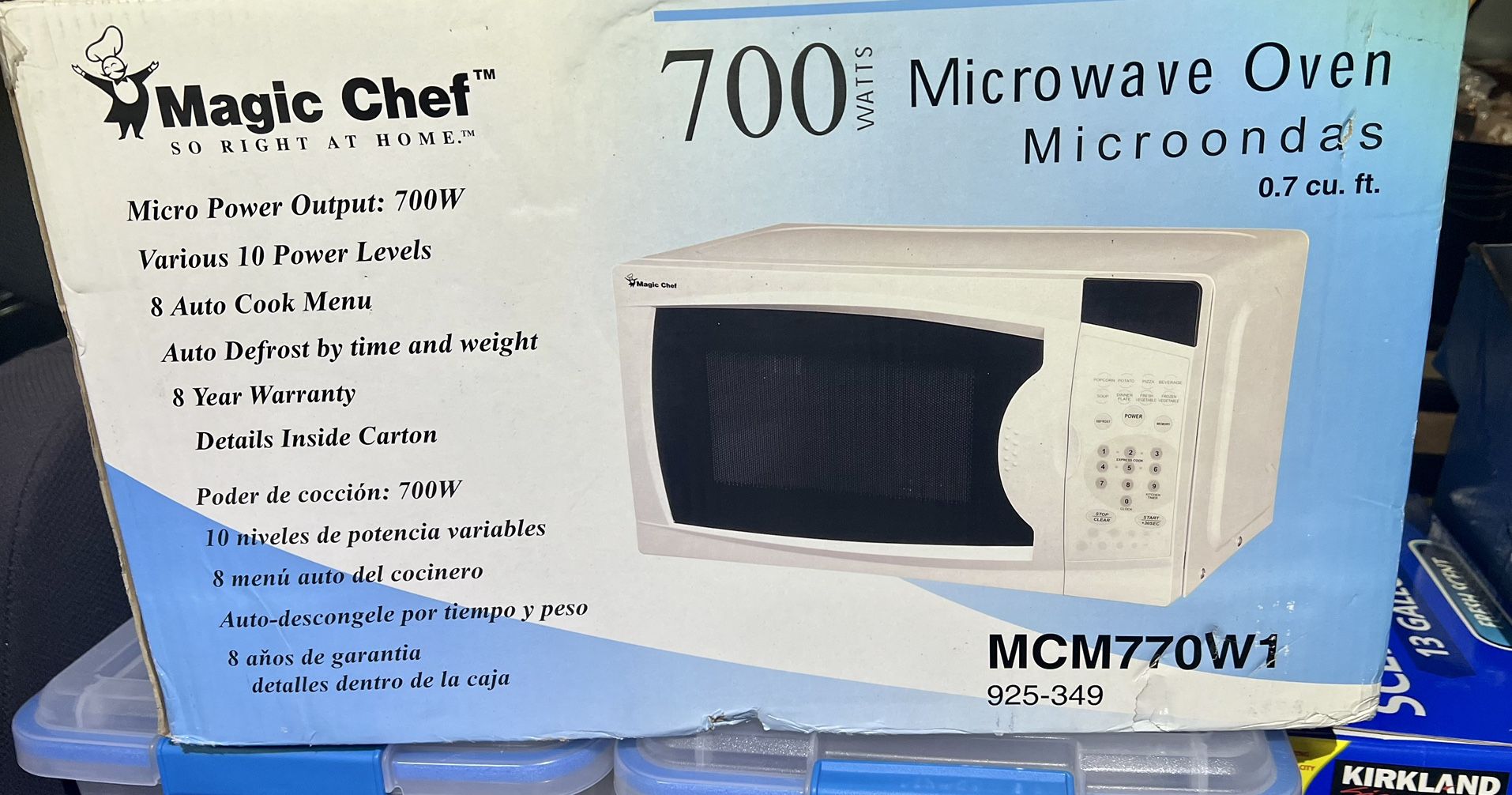 MICROWAVE-MAGIC CHEF-BRAND NEW-$26