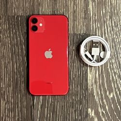 iPhone 11 Red UNLOCKED FOR ALL CARRIERS! 