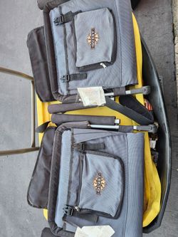 2 stadium chairs