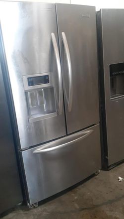 Kitchen Aid 3 Door Stainless Steel Refrigerator
