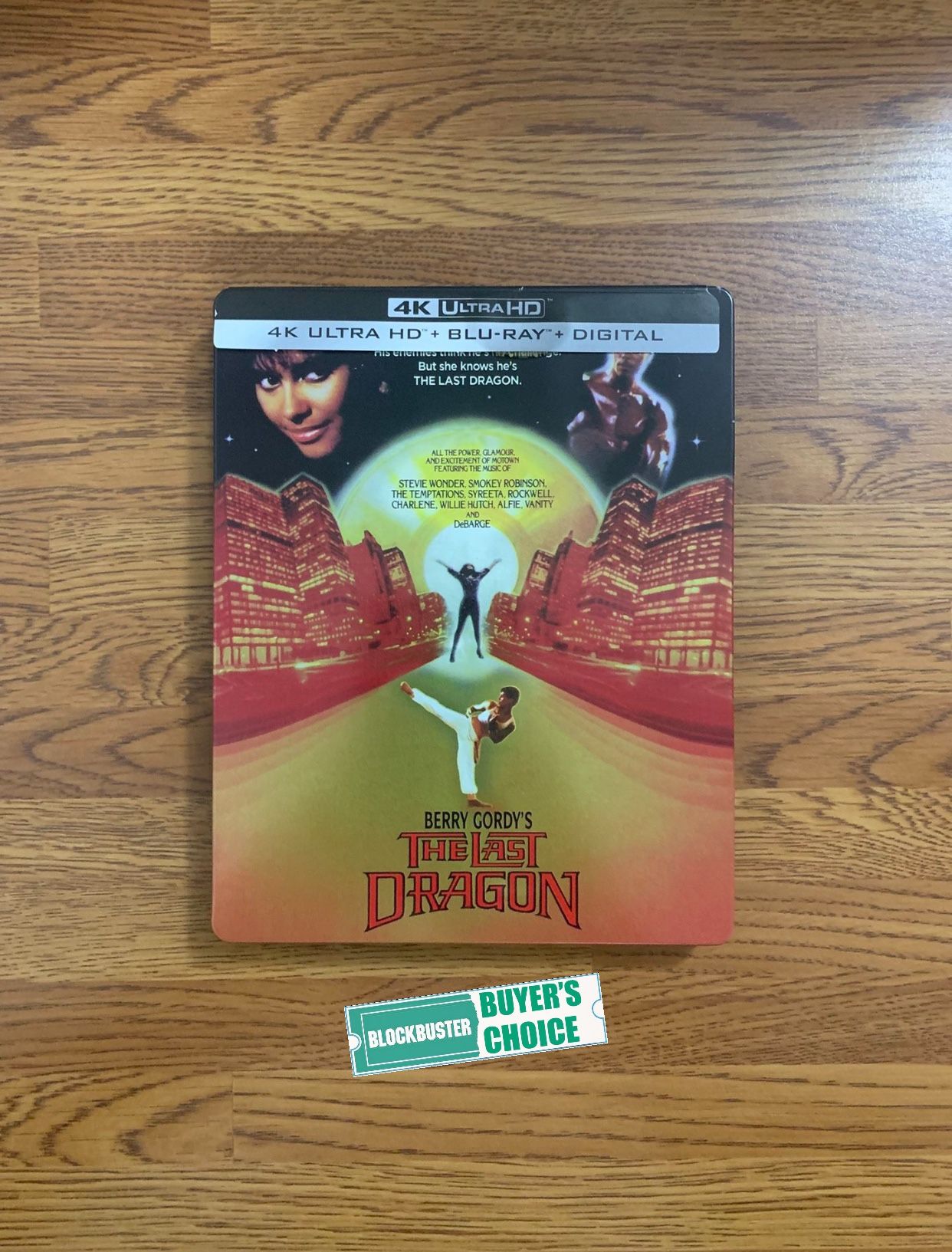 The Last Dragon (Limited Edition Steelbook) 4K UHD Blu-ray Combo Pack [4K UHD Blu-ray + Blu-ray]