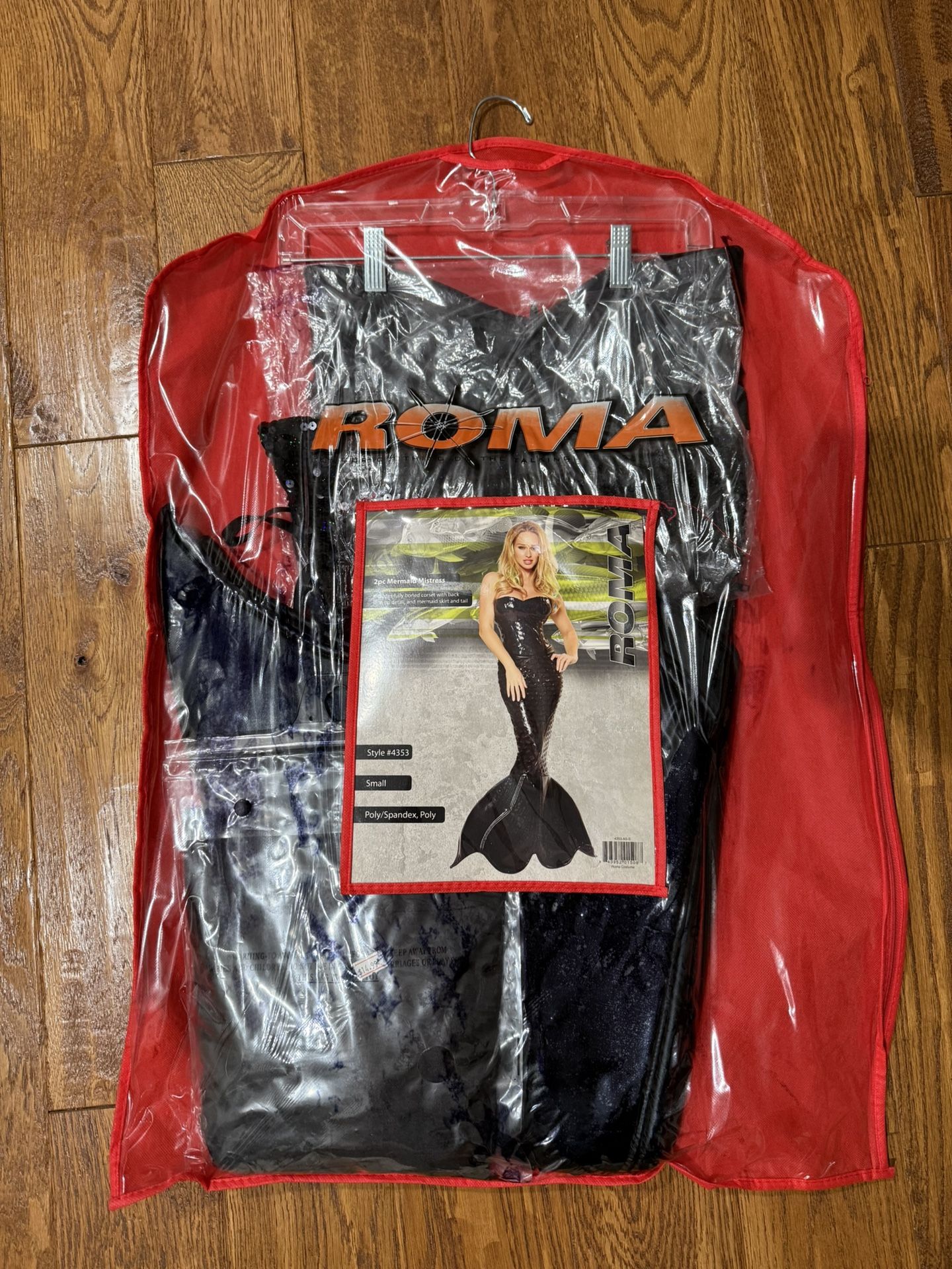 Black Mermaid Costume 