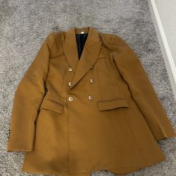 Shein Double-breasted Blazer