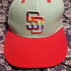 San Diego Padres Pride Hat 2023