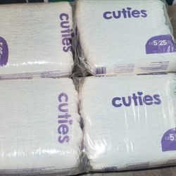 Cuties Diapers Size 5