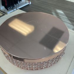 Rose Gold Cake Stand 