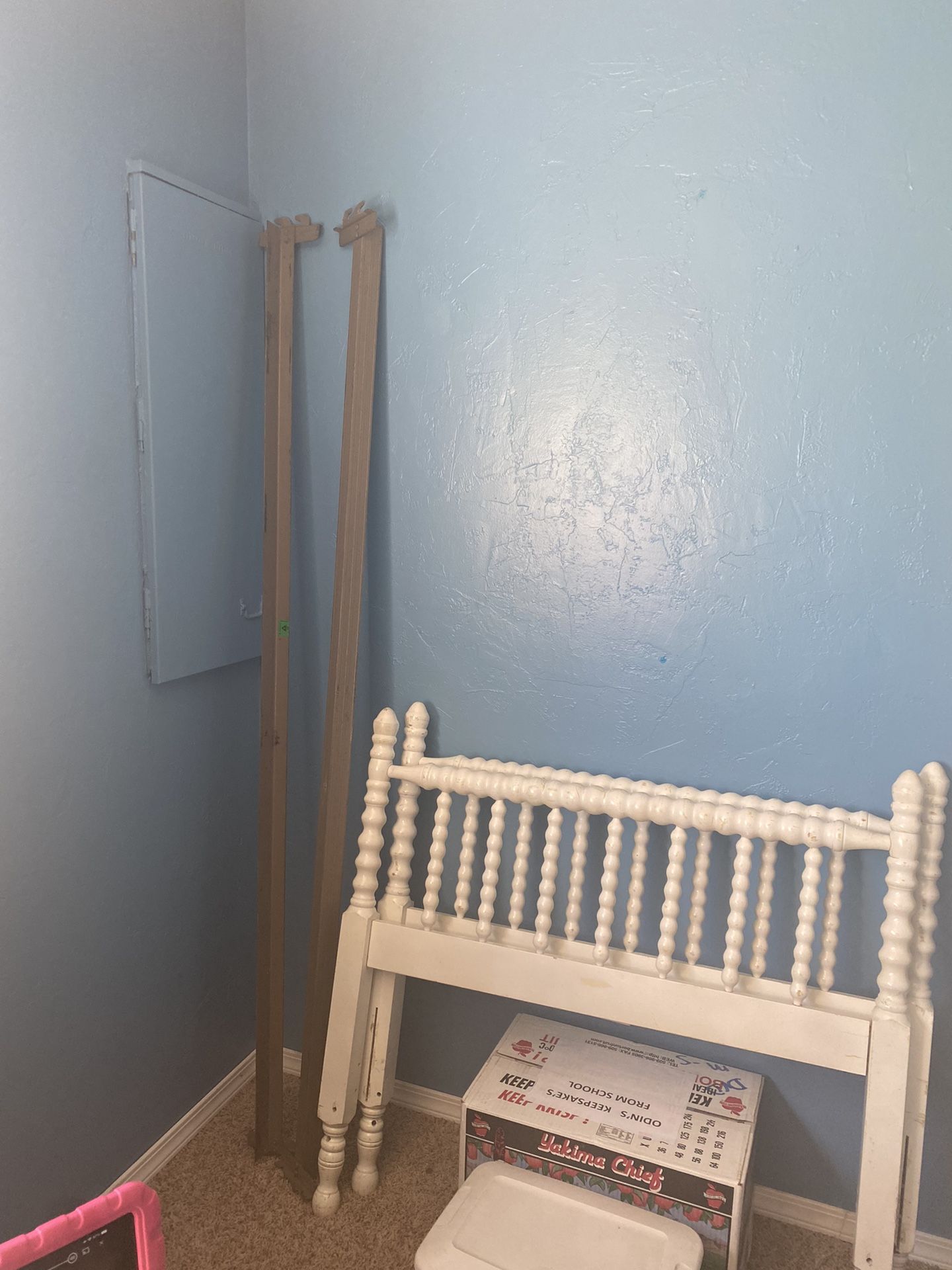 Twin Bed Frame W/ Costco Mattress 