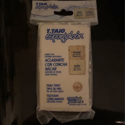 T.Taio Esponjabon Mother of pearl soap sponge