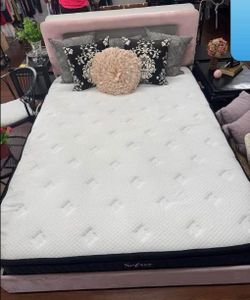 Bed frame and mattress