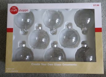 Create Your Own Glass Ornaments