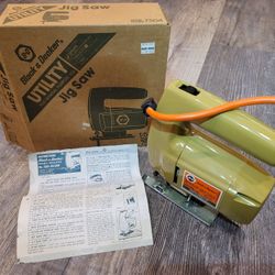 Vintage Black & Decker Jig Saw
