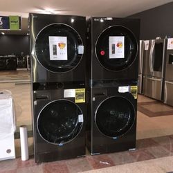 Lg Smart Load Front Load Washer  AND  Dryer WashTower 💥💥