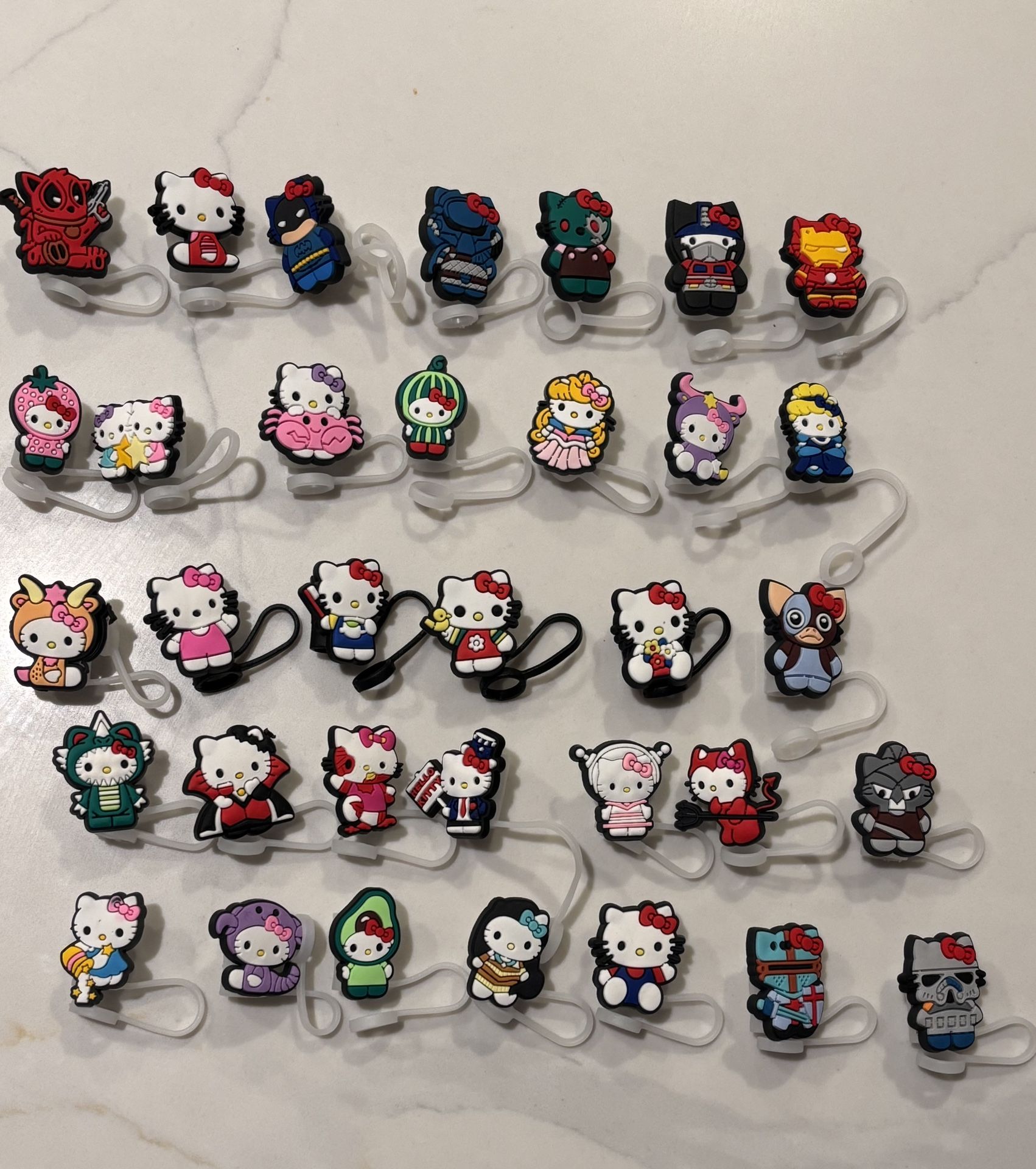 Hello Kitty Special Edition Straw Toppers
