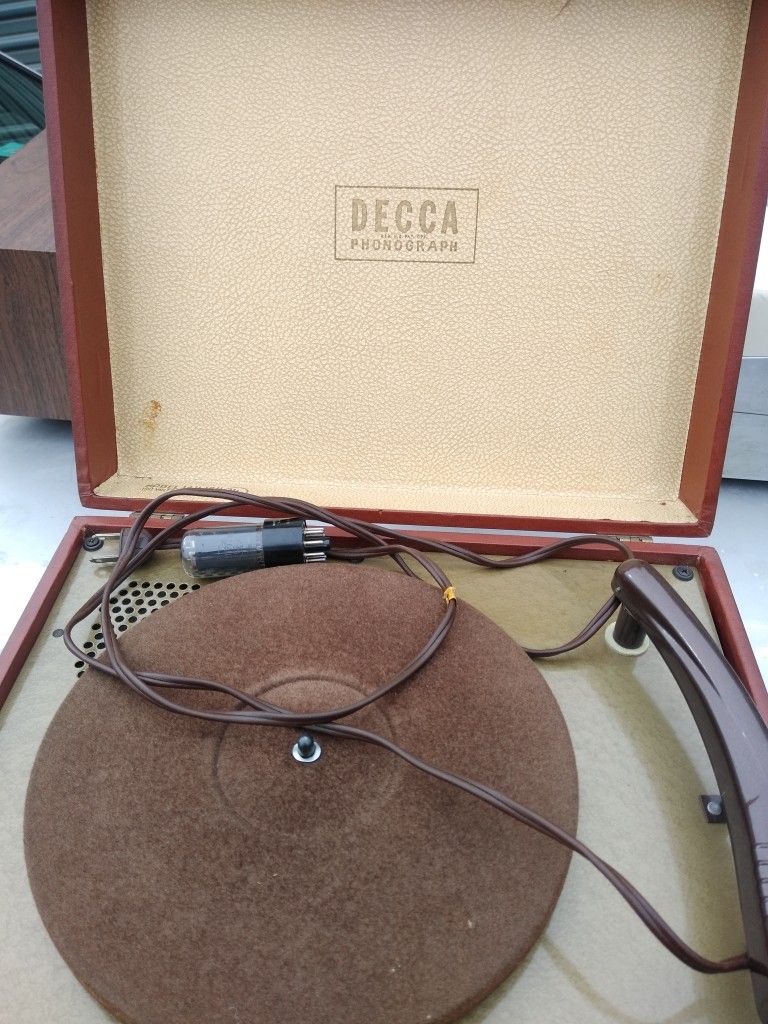 Old Decca Phonograph