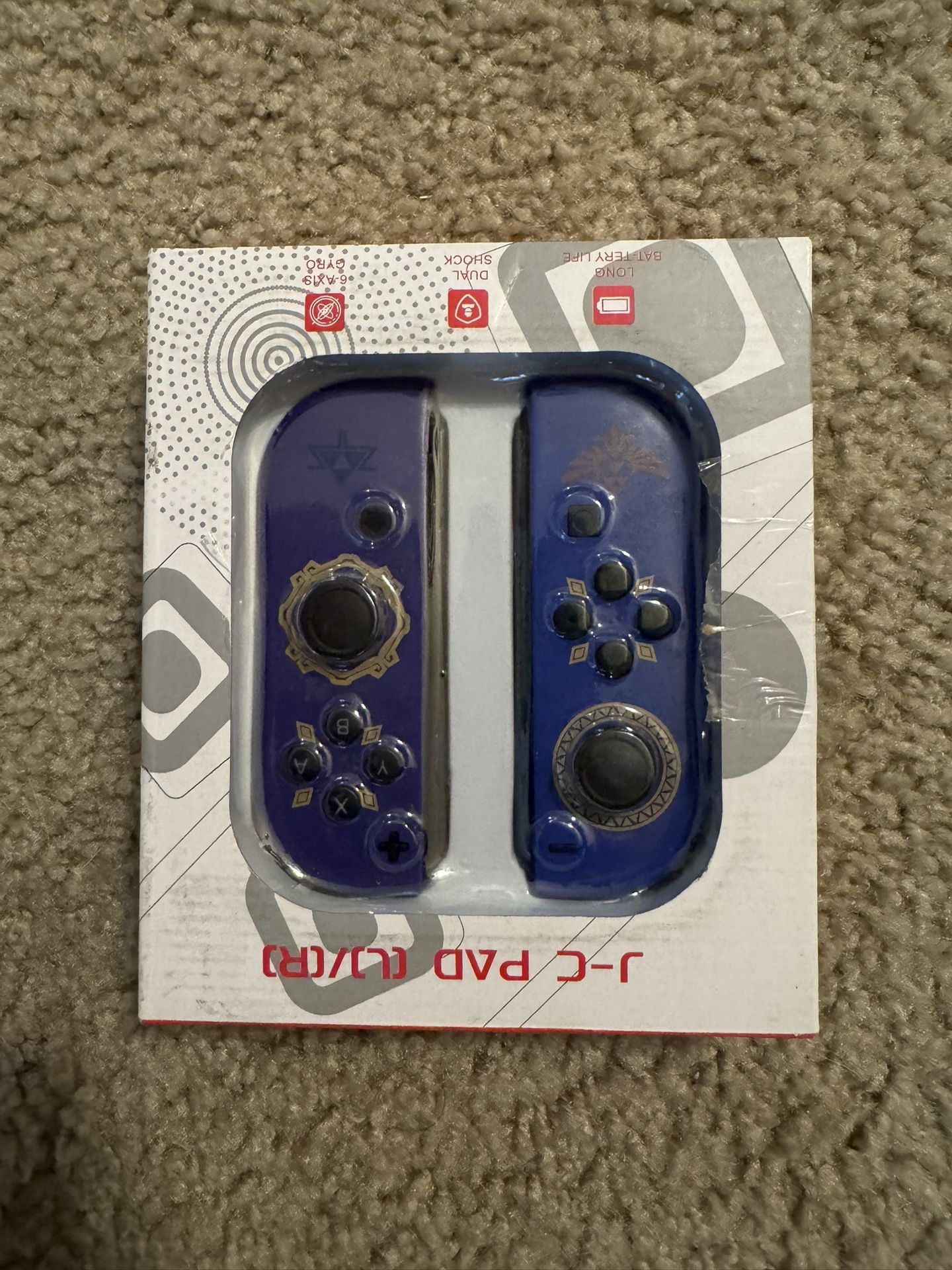 J-C PAD (Joy-Con Style) Controllers for Nintendo Switch – Open Box (Brand New)