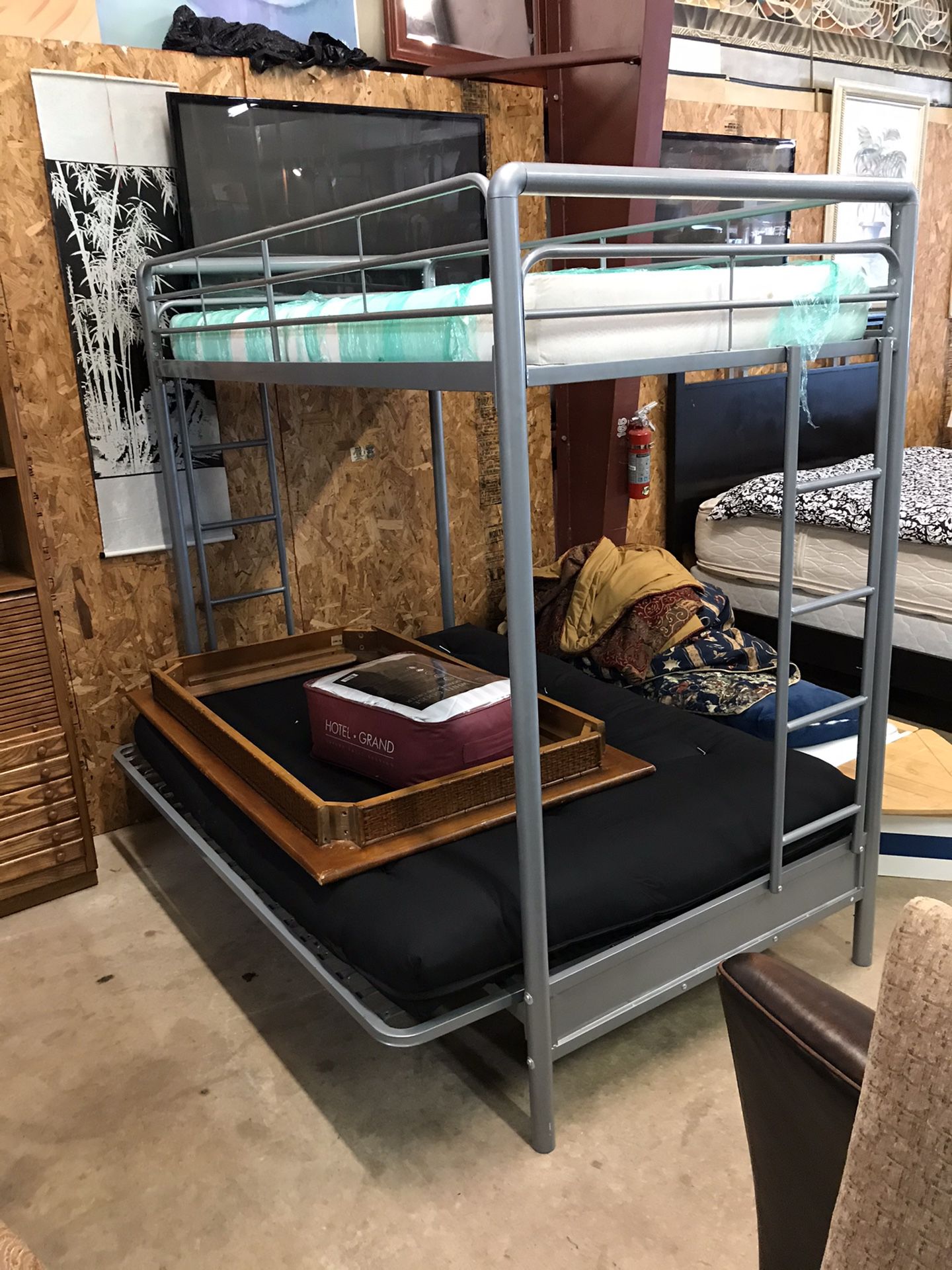 Twin futon bunk bed